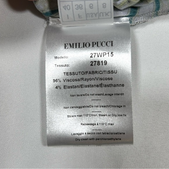 Emilio‎ Pucci Bat Wing Sleeve Blouse Womens 6 - Picture 12 of 12